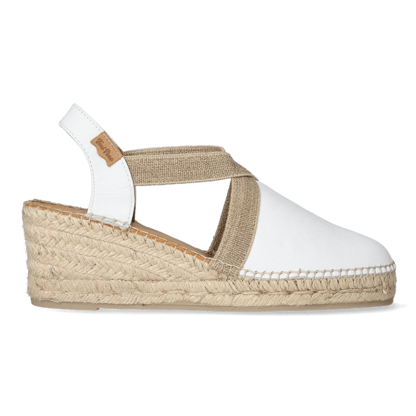 Tossa Damen Espadrilles Blanc