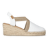 Tossa Damen Espadrilles Blanc