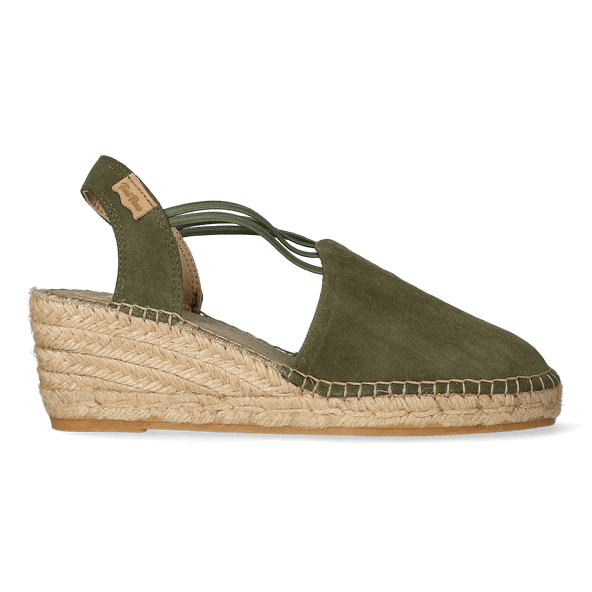 Tremp Damen Espadrilles Caqui