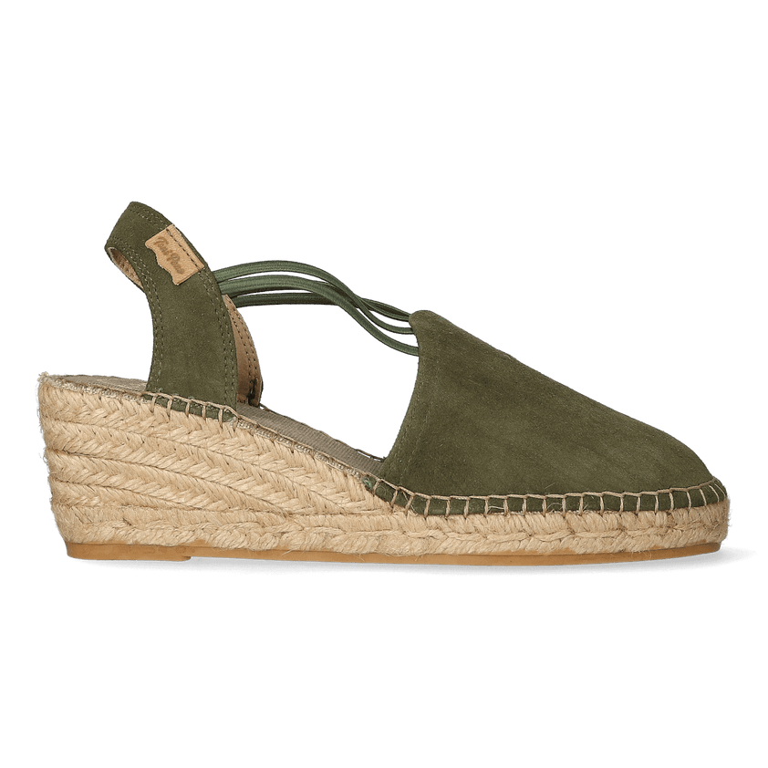 Tremp Damen Espadrilles Caqui