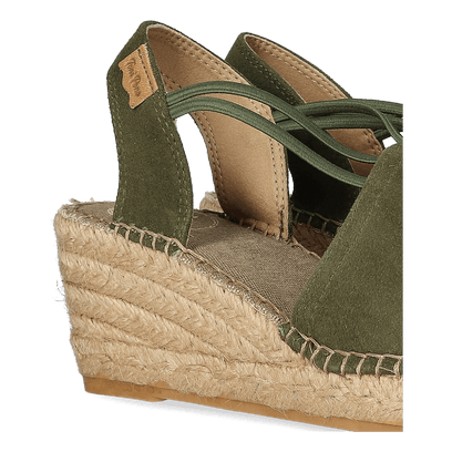 Tremp Damen Espadrilles Caqui