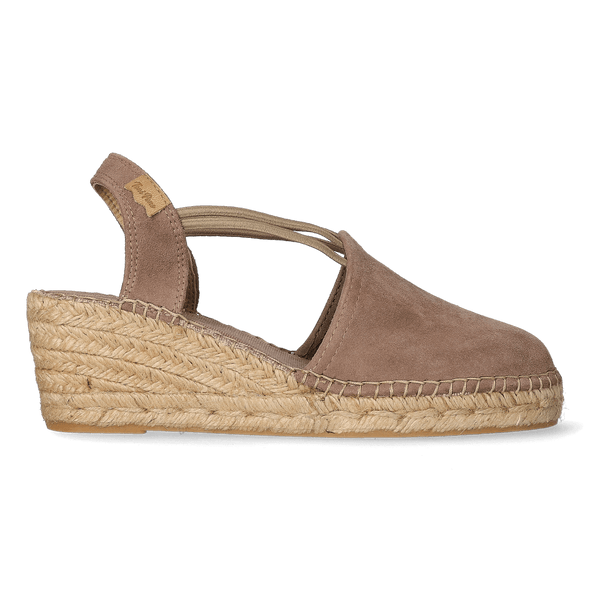 Tremp Damen Espadrilles Taupe