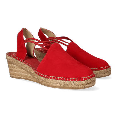 Tremp Damen Espadrilles Vermell