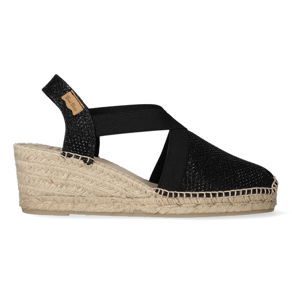 Triton Damen Espadrilles Negre