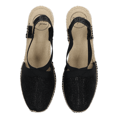 Triton Damen Espadrilles Negre