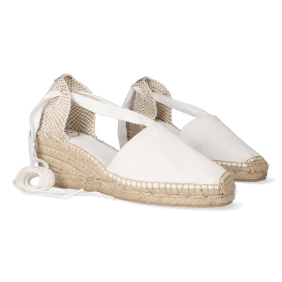 Valencia Damen Espadrilles Blanc