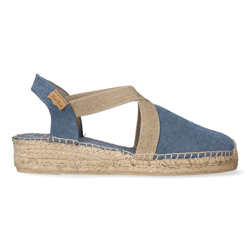 Verdi-V Damen Espadrilles Blau