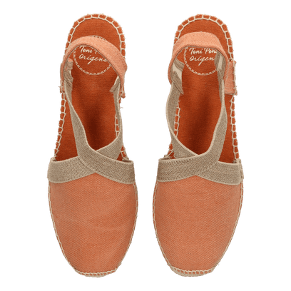 Verdi-V Damen Espadrilles Taronja