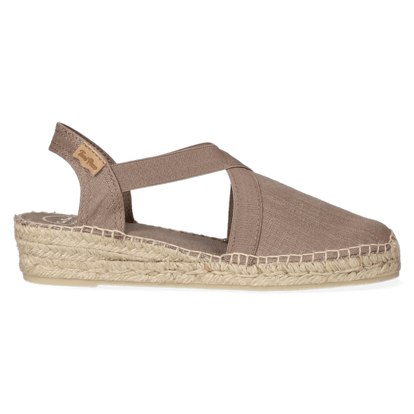 Verona Damen Espadrilles Taupe