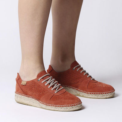Monica Damen Espadrilles Brandy
