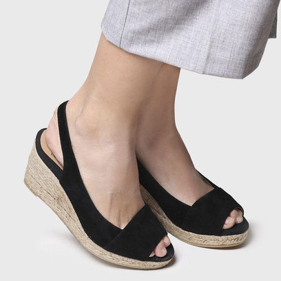 Monza-A Damen Espadrilles Negre