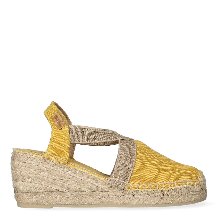 Terra-V Damen Espadrilles Groc Vintage