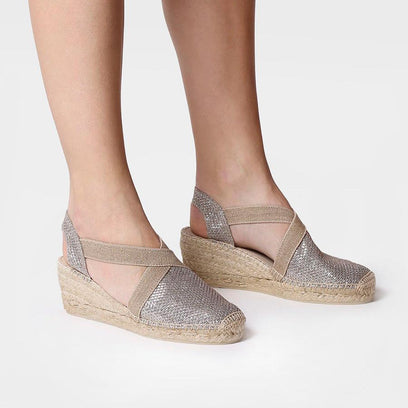 Triton Damen Espadrilles Plati